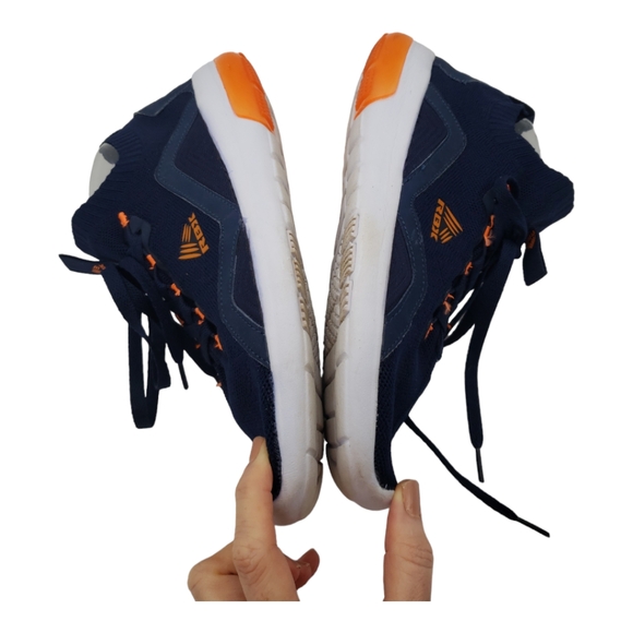 RBX Men's Sneakers Size 8.5W in Navy Mesh Upper Comfort - Picture 4 of 8